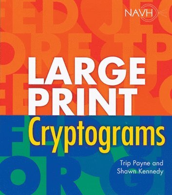 Trip Payne - Large Print Cryptograms, Häftad