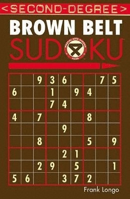 bokomslag Second-Degree Brown Belt Sudoku