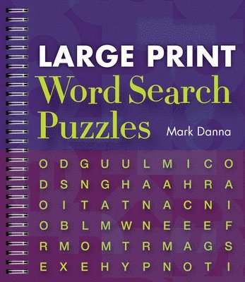 bokomslag Large Print Word Search Puzzles