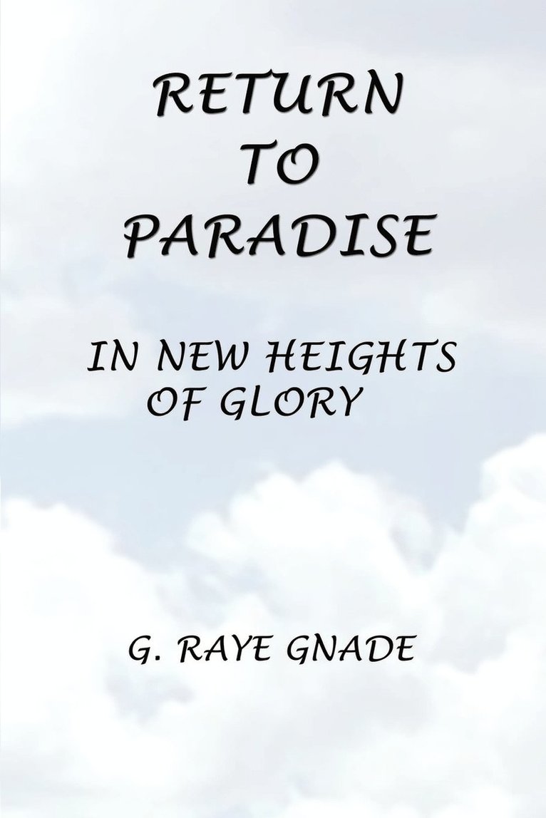 Return to Paradise 1