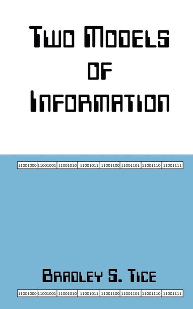 bokomslag Two Models of Information