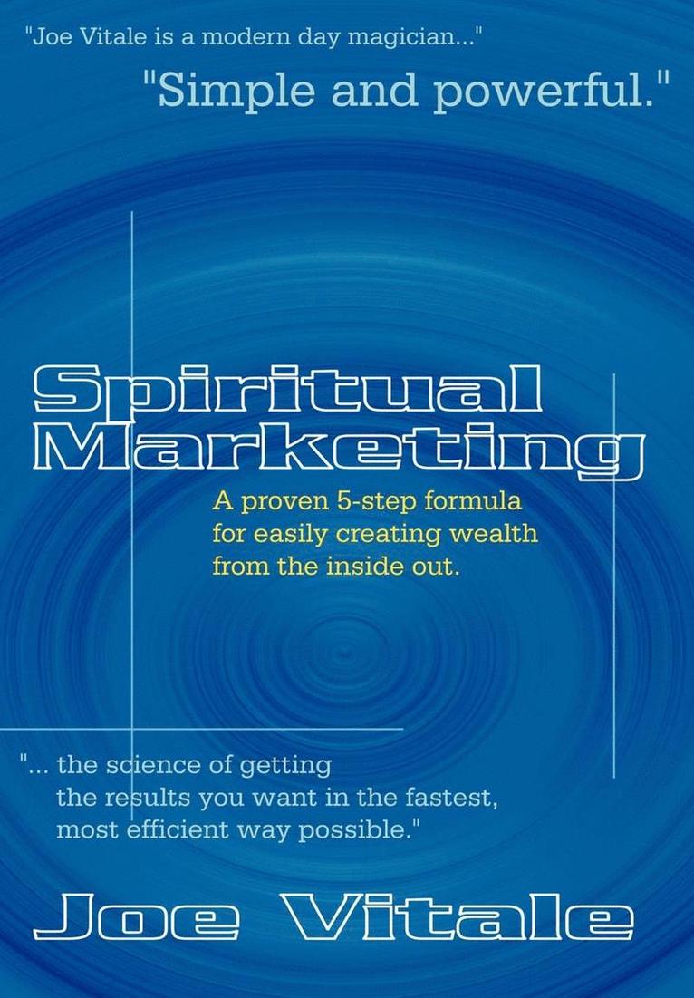 Joe Vitale - Spiritual Marketing, Inbunden