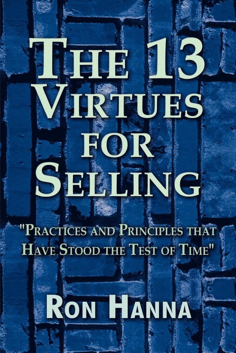 The Thirteen Virtues for Selling 1