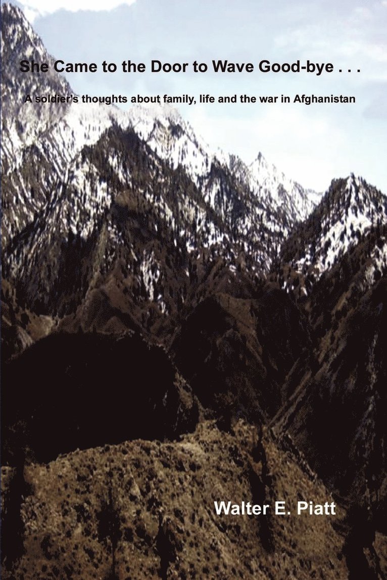 She Came to the Door to Wave Good-bye...