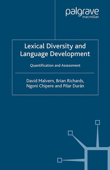 bokomslag Lexical Diversity and Language Development