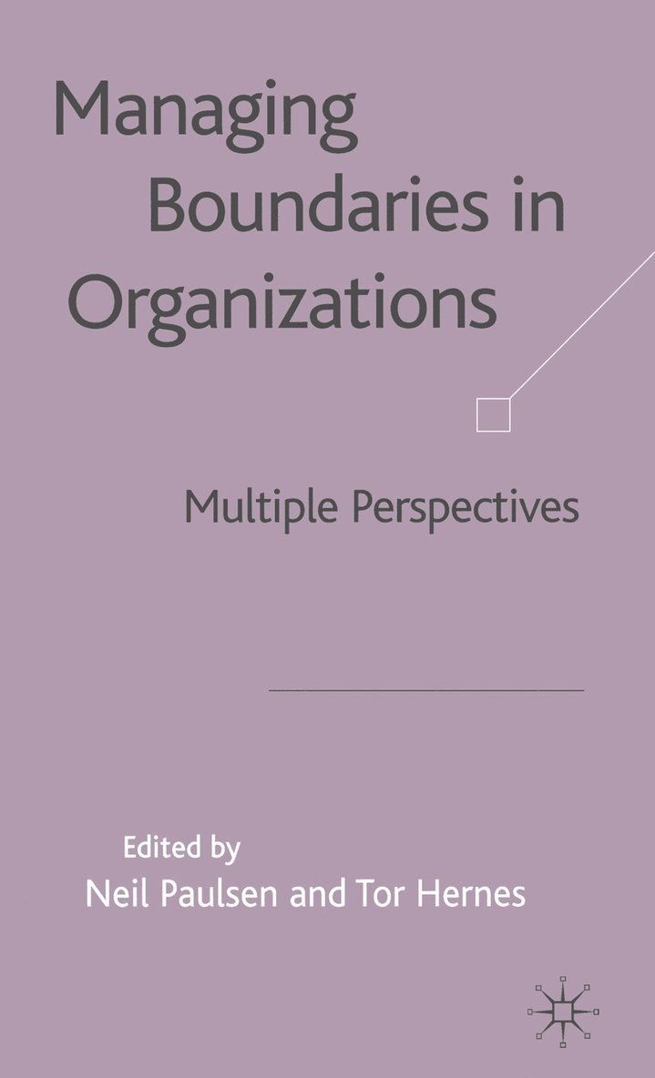 Managing Boundaries in Organizations
