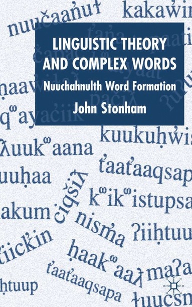 bokomslag Linguistic Theory and Complex Words