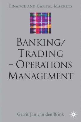 bokomslag Banking/Trading - Operations Management