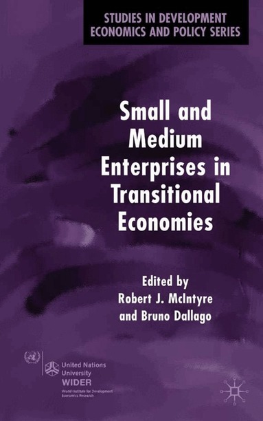 R. McIntyre, B. Dallago - Small and Medium Enterprises in Transitional Economies, Inbunden