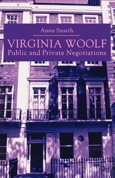 bokomslag Virginia Woolf: Public and Private Negotiations