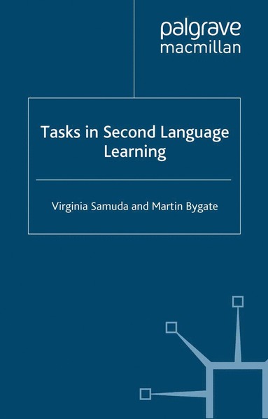 bokomslag Tasks in Second Language Learning