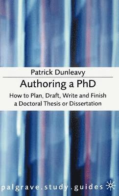 bokomslag Authoring a PhD