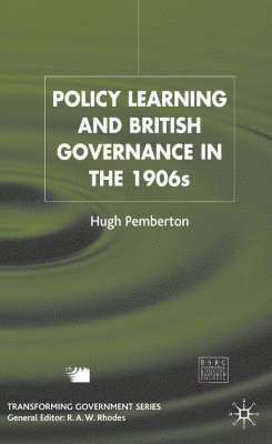bokomslag Policy Learning and British Governance in the 1960s