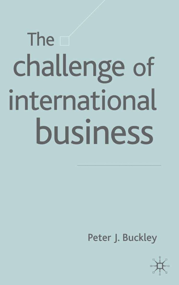 P. Buckley, Professor Buckley, Peter J. - Challenge of International Business, Inbunden