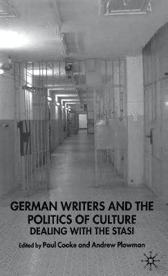 bokomslag German Writers and the Politics of Culture