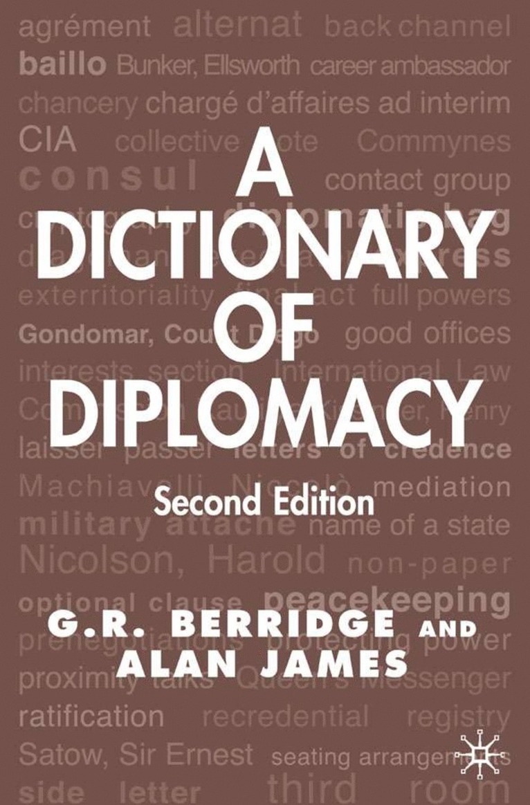 Dictionary of Diplomacy
