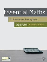 bokomslag Essential Maths: for Business and Management