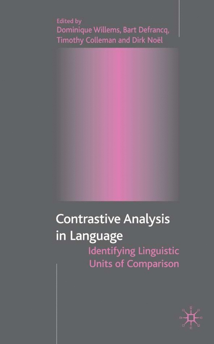 Contrastive Analysis in Language 1