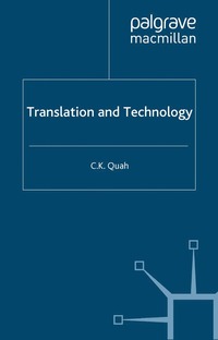 bokomslag Translation and Technology