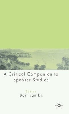 bokomslag Critical Companion to Spenser Studies