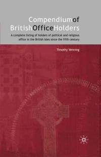 bokomslag Compendium of British Office Holders