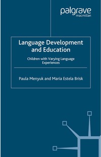 bokomslag Language Development and Education