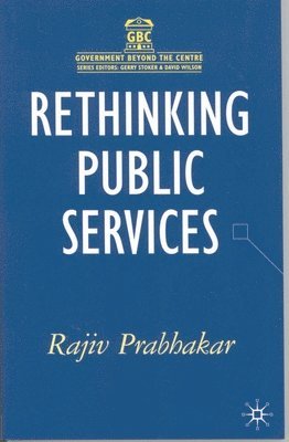 bokomslag Rethinking Public Services