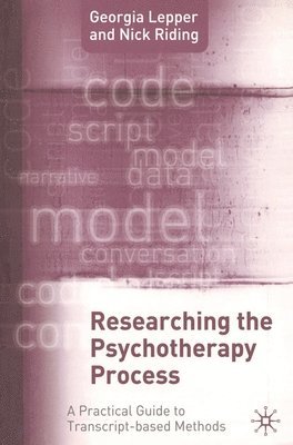 Researching the Psychotherapy Process 1