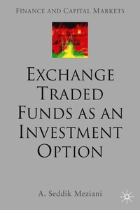 bokomslag Exchange Traded Funds as an Investment Option