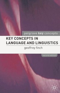 bokomslag Key Concepts in Language and Linguistics