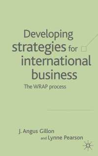 bokomslag Developing Strategies for International Business