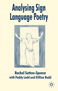 bokomslag Analysing Sign Language Poetry