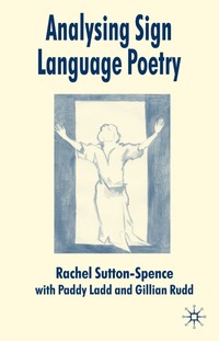 bokomslag Analysing Sign Language Poetry