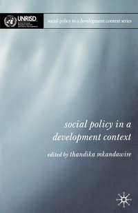 bokomslag Social Policy in a Development Context