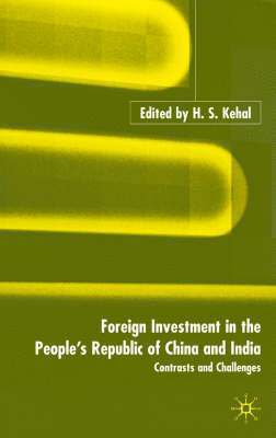 Foreign Investment in Rapidly Growing Countries 1