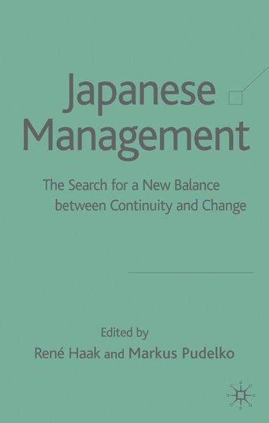 bokomslag Japanese Management