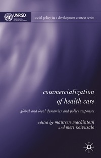 bokomslag Commercialization of Health Care