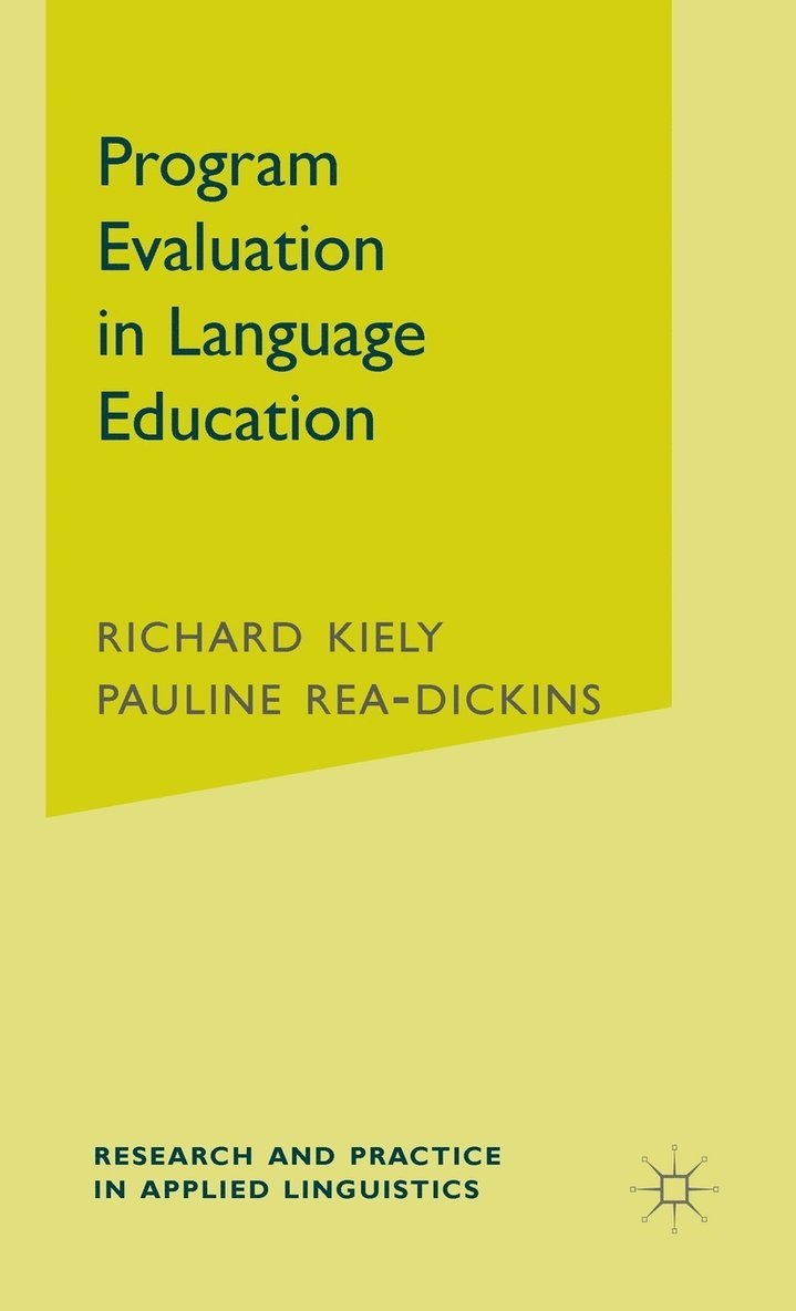 Program Evaluation in Language Education 1