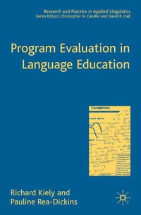 bokomslag Program Evaluation in Language Education