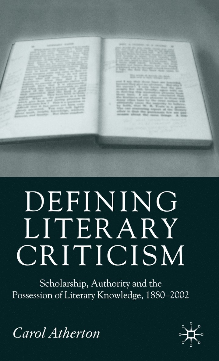 Defining Literary Criticism 1