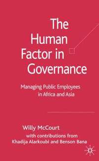 bokomslag The Human Factor in Governance