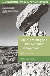 bokomslag Skills, Training and Human Resource Development