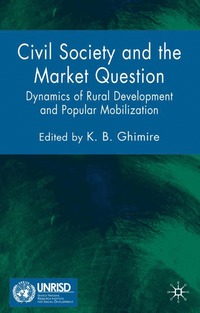 bokomslag Civil Society and the Market Question