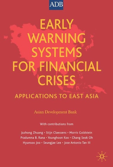 bokomslag Early Warning Systems for Financial Crises