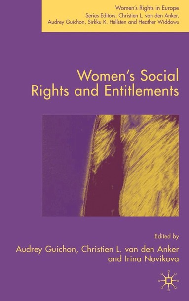 Audrey Guichon, Audrey Guichon, I. Novikova - Women's Social Rights and Entitlements, Inbunden