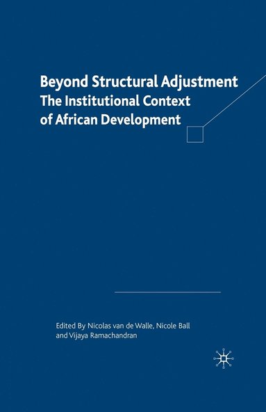 bokomslag Beyond Structural Adjustment