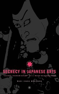 bokomslag Secrecy in Japanese Arts: "Secret Transmission" as a Mode of Knowledge