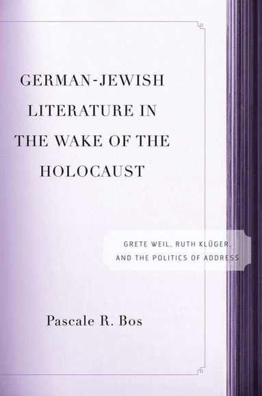 bokomslag German-Jewish Literature in the Wake of the Holocaust