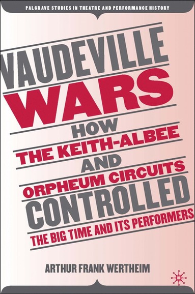 bokomslag Vaudeville Wars