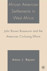 bokomslag African American Settlements in West Africa